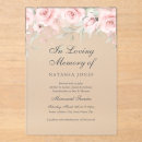 Search for butterfly memorial service invitations In loving memory