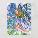 Search for purple blue butterfly postcards Fantasy