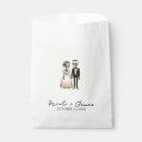 Search for halloween wedding favour bags Skulls