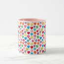Search for colorful pattern mugs Cute