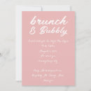 Search for fall bridal brunch invitations Pink