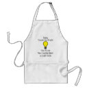 Search for light bulb aprons Cooking