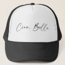 Search for write hats Black and white