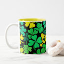 Search for st patricks mugs Black