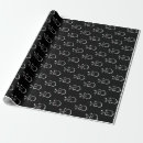 Search for white cat wrapping paper Red