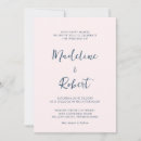 Search for pink and blue invitations Minimalist