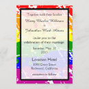 Search for civil union invitations Rainbow