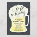 Search for a is brewing baby shower invitations Beer