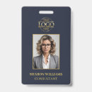 Search for professional id badges Business personnel staff employee