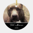 Search for pitbull christmas tree decorations Animal