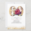 Search for red and gold 60th birthday invitations Floral