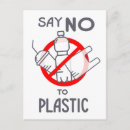 Search for plastic postcards Pollution
