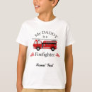 Search for firefighter kids tshirts Red fire truck