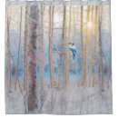 Search for forest tree shower curtains Bird