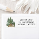 Search for mountain cabin return address labels Mountains