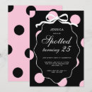 Search for spotted invitations For her