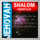 Search for shalom posters Jehovah