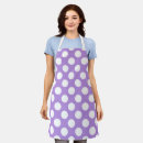 Search for purple polka dots aprons For her