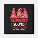 Search for gnomie magnets Red