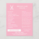 Search for hair salon flyers Simple