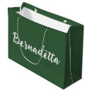 Search for hunter green gift bags Elegant