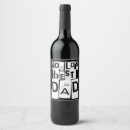 Search for fathers day wine labels Black and white