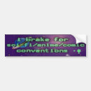 Search for conventions bumper stickers Anime