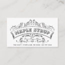 Search for old fashioned business cards Antique