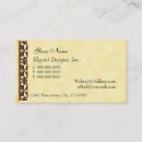 Search for element business cards Simple