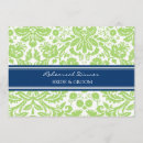 Search for damask rehearsal dinner invitations Modern
