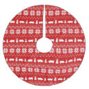 Search for pattern tree skirts Red and white