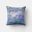 Search for monet cushions Water lilies