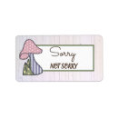 Search for stick return address labels Vintage
