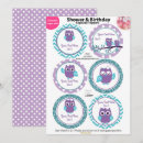 Search for purple and teal baby shower invitations Glitter