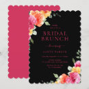 Search for watercolor floral bridal shower invitations Pink