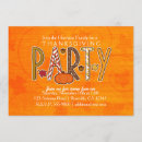 Search for birthday thanksgiving invitations Leaves