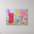 Search for summer flowers canvas prints Garden