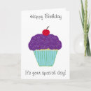 Search for cherry cupcake cards Celebration