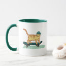 Search for skateboard mugs Cat