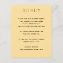 Search for green and gold wedding enclosure cards Simple