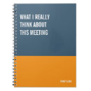 Search for funny meeting notebooks Humour