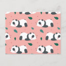 Search for panda lovers postcards Kawaii