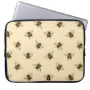 Search for insects laptop cases Bee