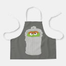 Search for trash can aprons Sesame street
