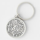 Search for native art key rings Geometric