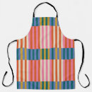 Search for olive green aprons Plaid