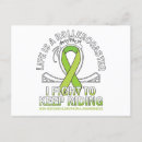 Search for lime green ribbon postcards Awareness