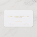 Search for white and gold business cards Stylish