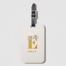 Search for gold luggage tags Floral