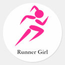 Search for runner girl stickers Sports